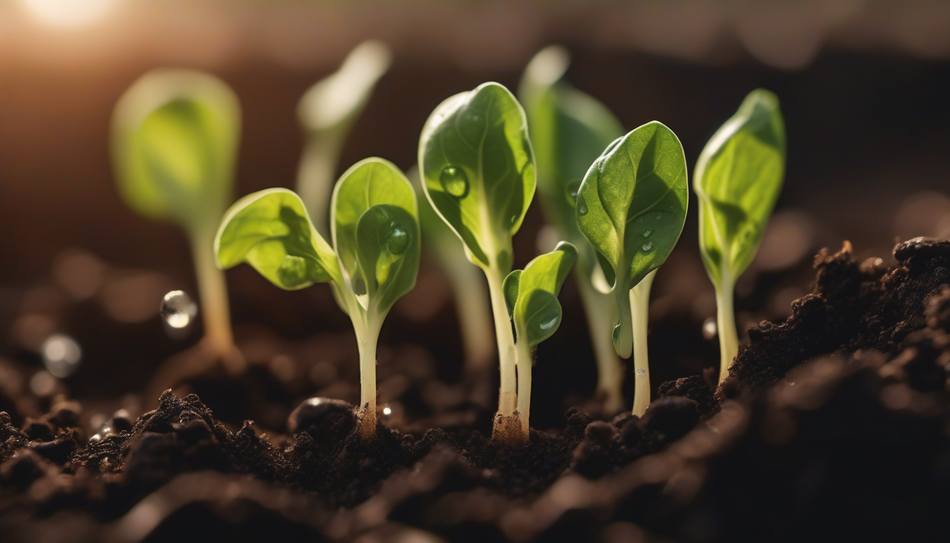Spinach, coriander and fenugreek grow fast if you plant them this way in a homemade style