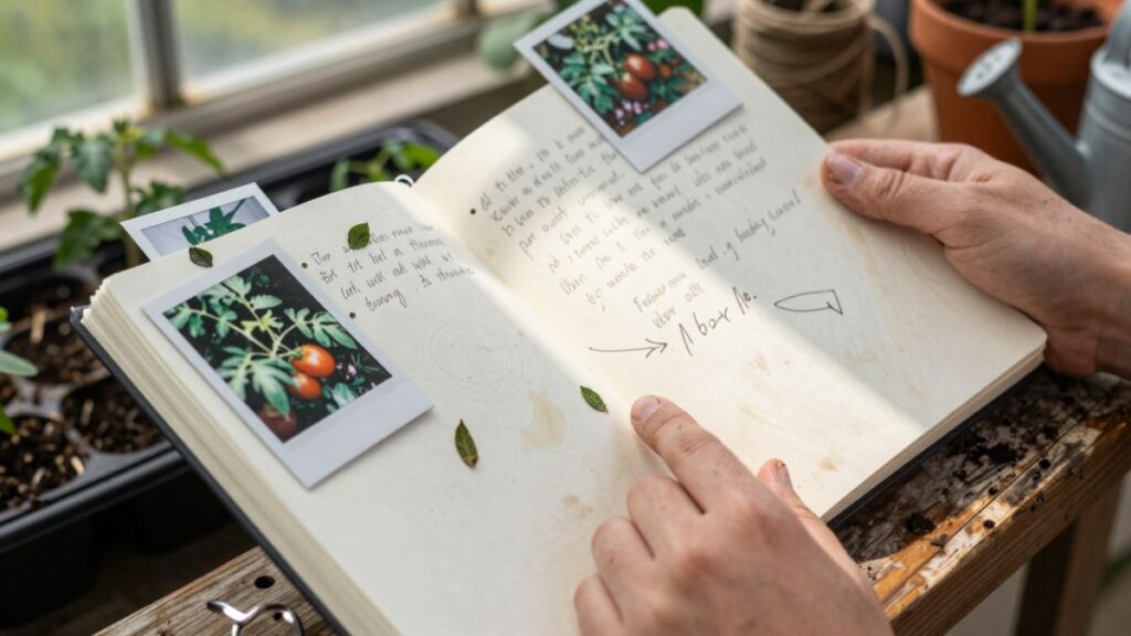 journal of garden stuff