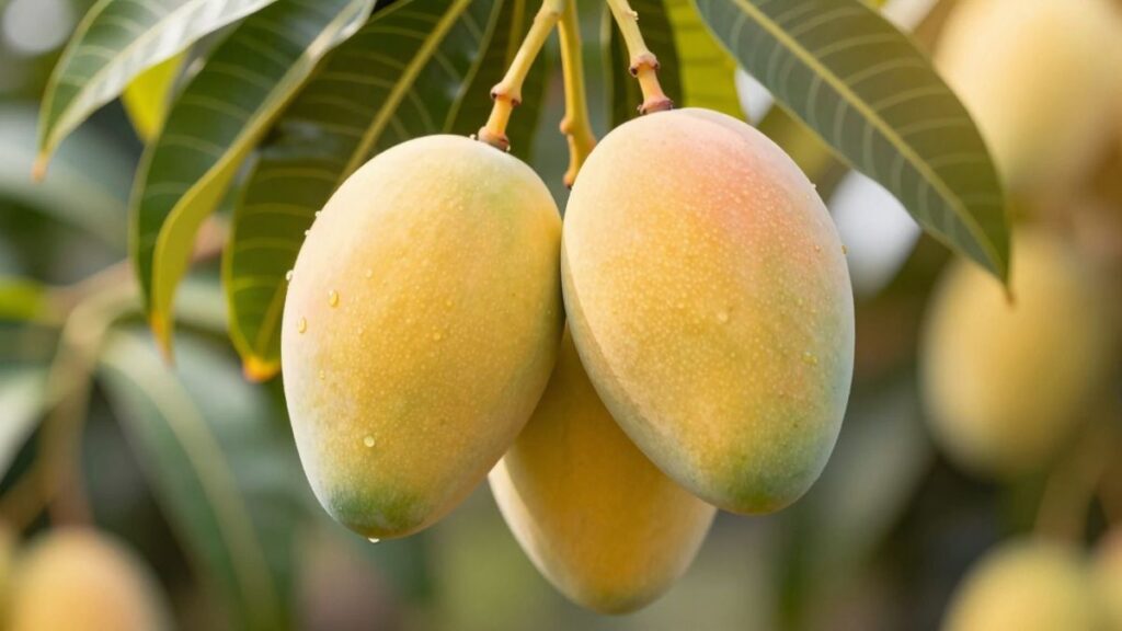 mango fruits close up