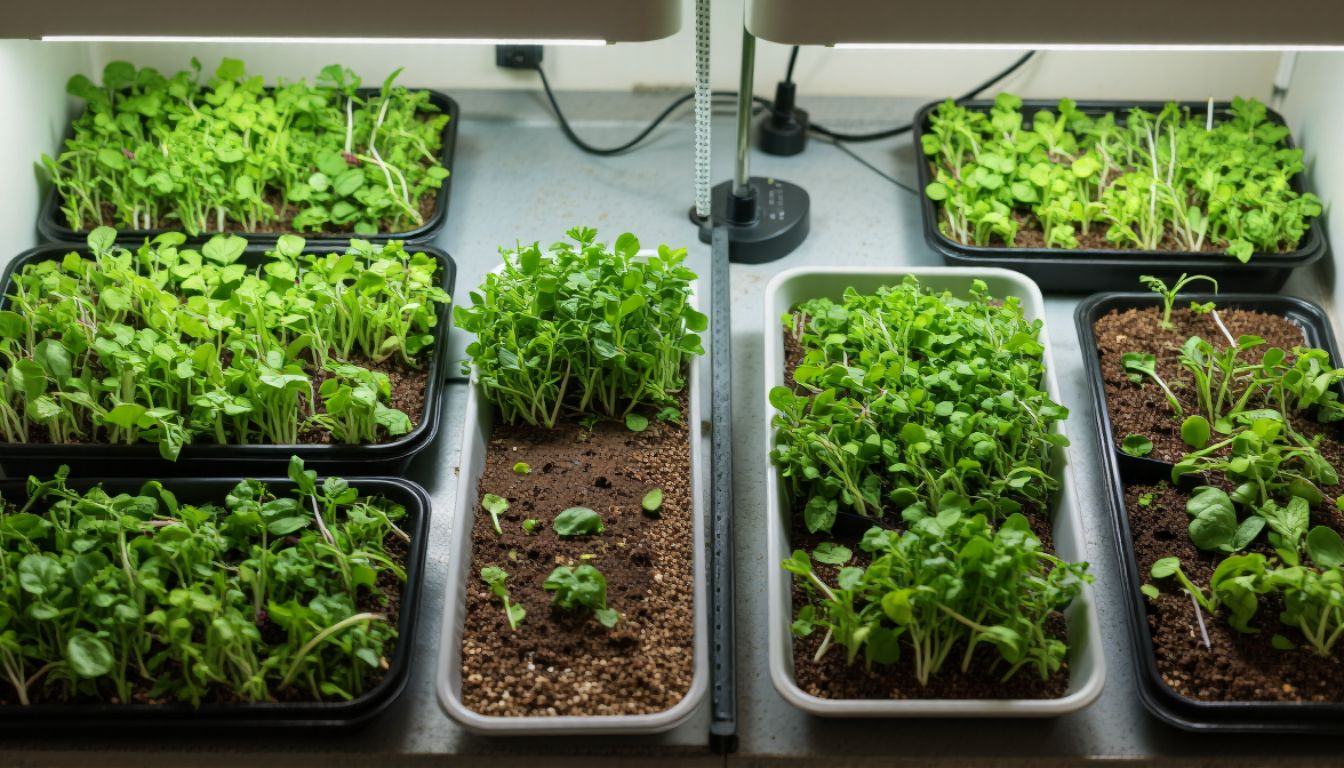 microgreen trays