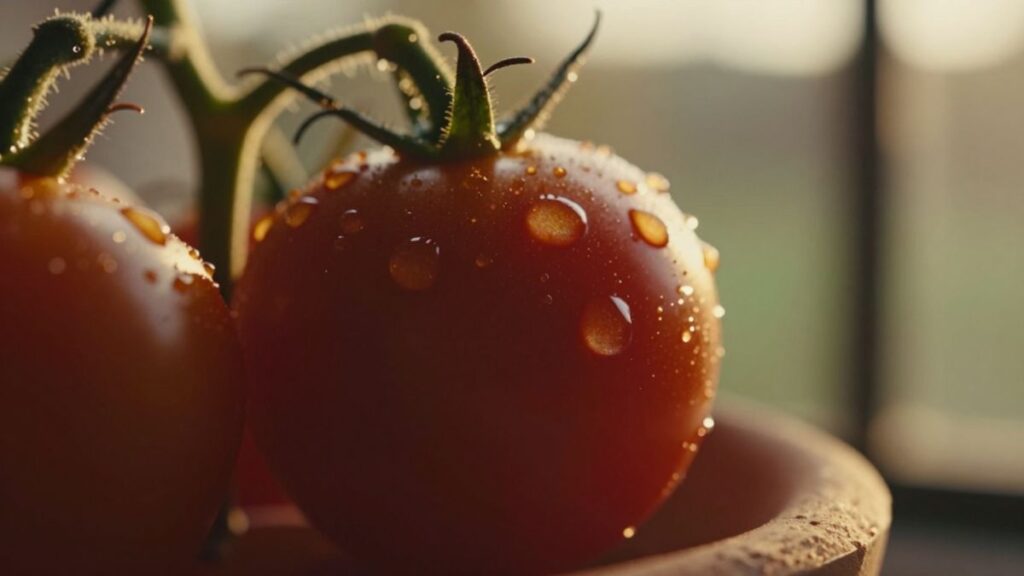 cherry tomato close up photo