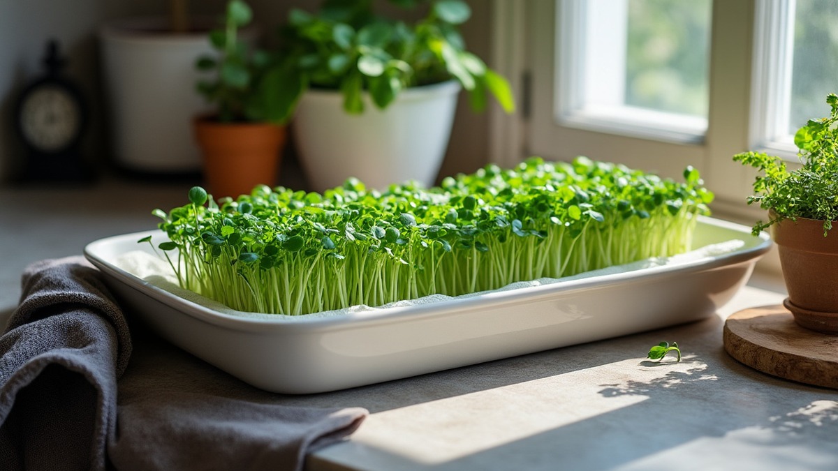 The surprising method to regrow microgreens after cutting them