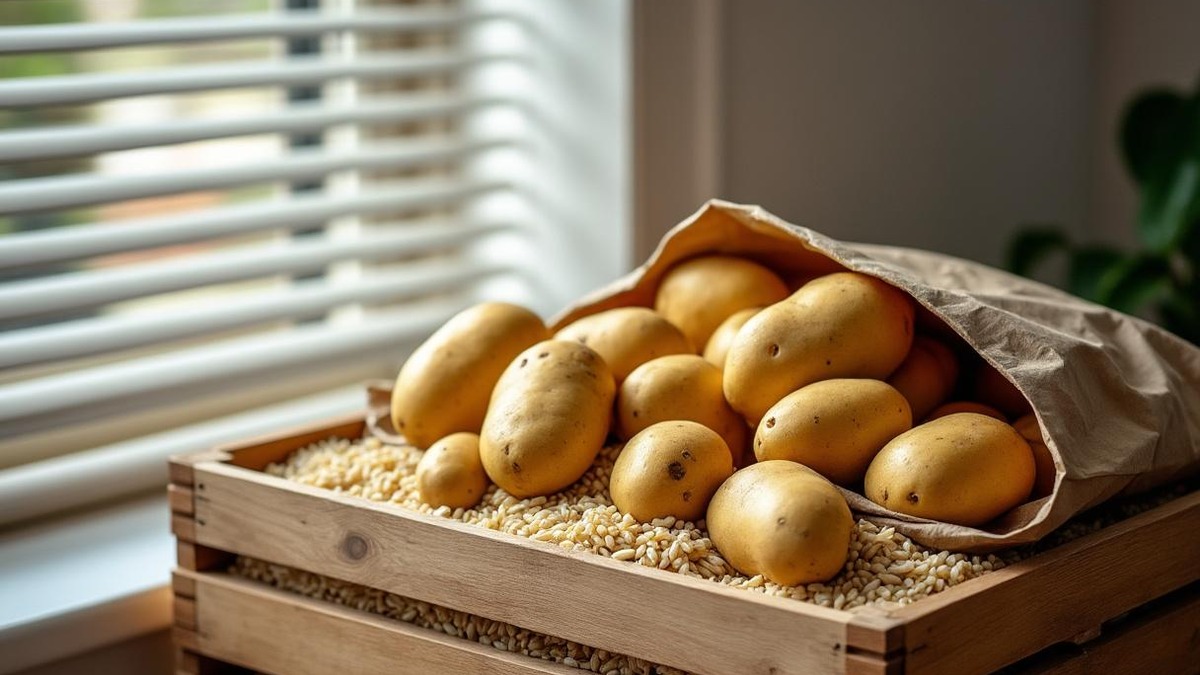 Don’t store potatoes in plastic bags: the mistake that ruins their freshness