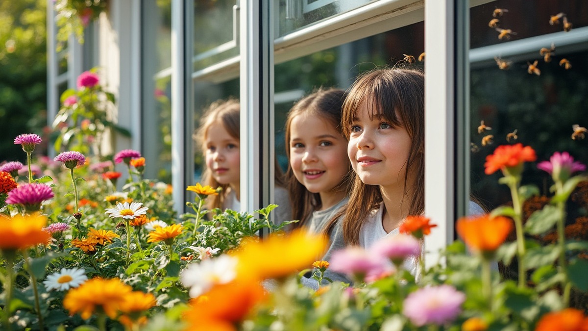 City introduces bee-friendly zones where kids and residents can safely interact with bees