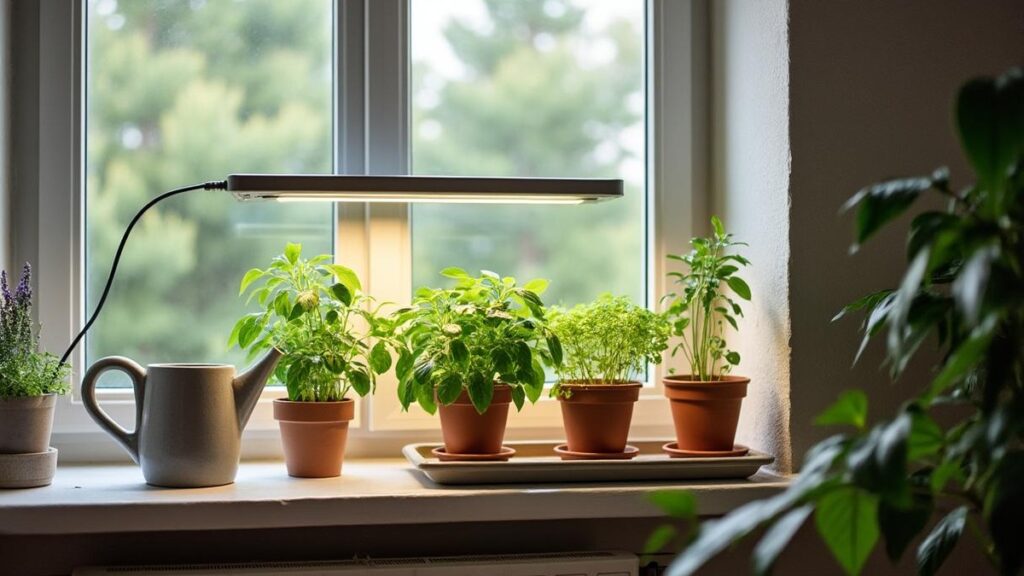 Grow fresh herbs year-round without stepping outside
