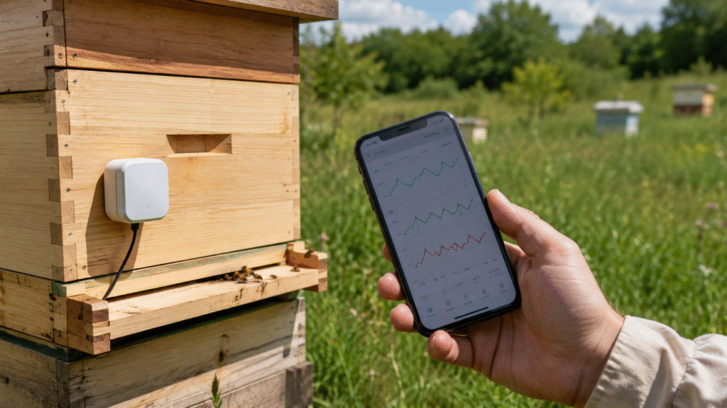 hive with sensor